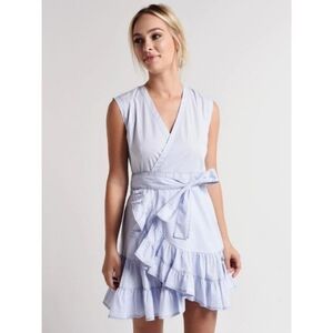 Rebecca Taylor Ruffle Wrap Mini‎ Dress